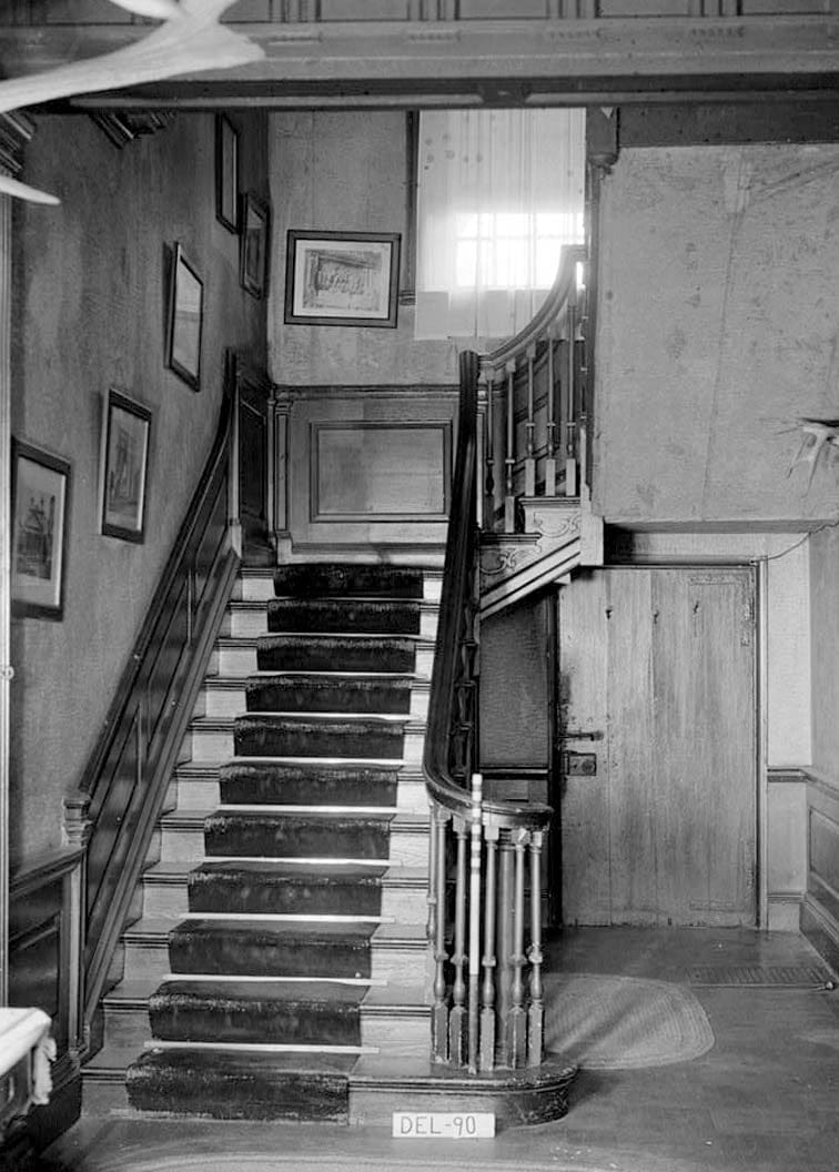 Historic Photo : Corbit-Sharp House, Main Street, Odessa, New Castle County, DE 2 Photograph