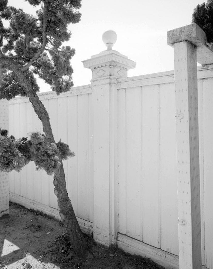 Historic Photo : Marion Davies Estate, Fence & Bulkhead, 415 Pacific Coast Highway, Santa Monica, Los Angeles County, CA 3 Photograph