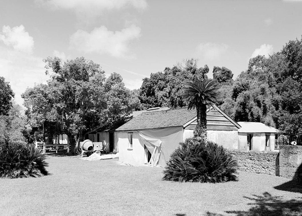 Historic Photo : Stafford Plantation, Playhouse, Saint Marys, Camden County, GA 2 Photograph