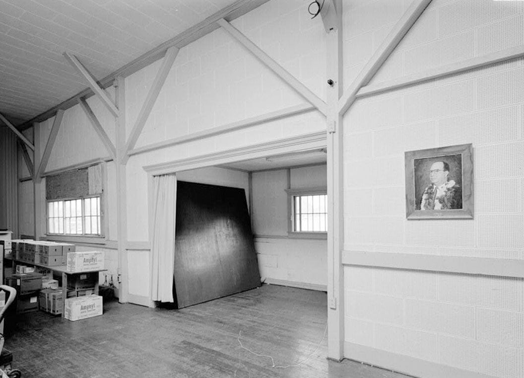 Historic Photo : Kalaupapa Social Hall, Moloka'i Island, Kalaupapa, Kalawao County, HI 4 Photograph