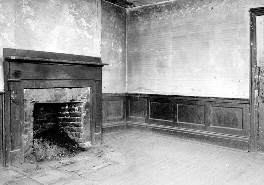 Historic Photo : Timothy Bonticou Double House, 419-421 East Broughton Lane (moved to 418-420 State Street), Savannah, Chatham County, GA 1 Photograph