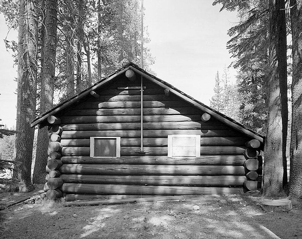 Historic Photo : Lassen Volcanic National Park, Summit Lake Ranger Station, Mineral, Tehama County, CA 1 Photograph