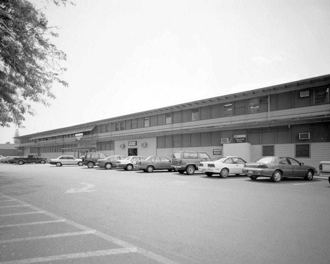 Historic Photo : U.S. Naval Base, Pearl Harbor, Navy Exchange, Pierce Street at Shane Street, Pearl City, Honolulu County, HI 3 Photograph
