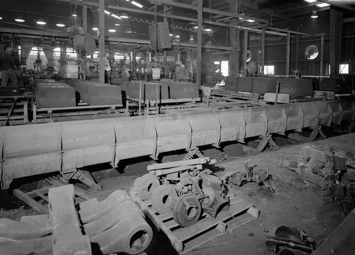 Historic Photo : Southern Ductile Casting Company, Centerville Foundry, 101 Airport Road, Centreville, Bibb County, AL 3 Photograph