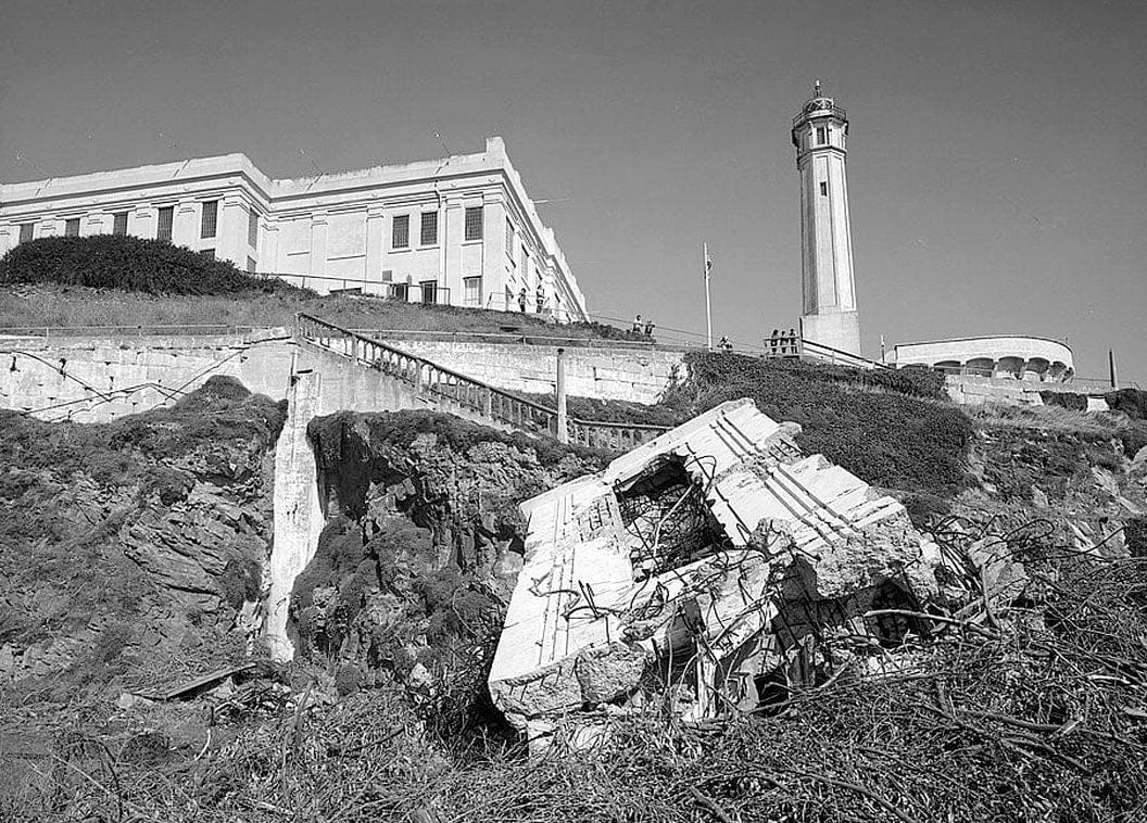 Historic Photo : Alcatraz, Cell House, Alcatraz Island, San Francisco Bay, San Francisco, San Francisco County, CA 6 Photograph