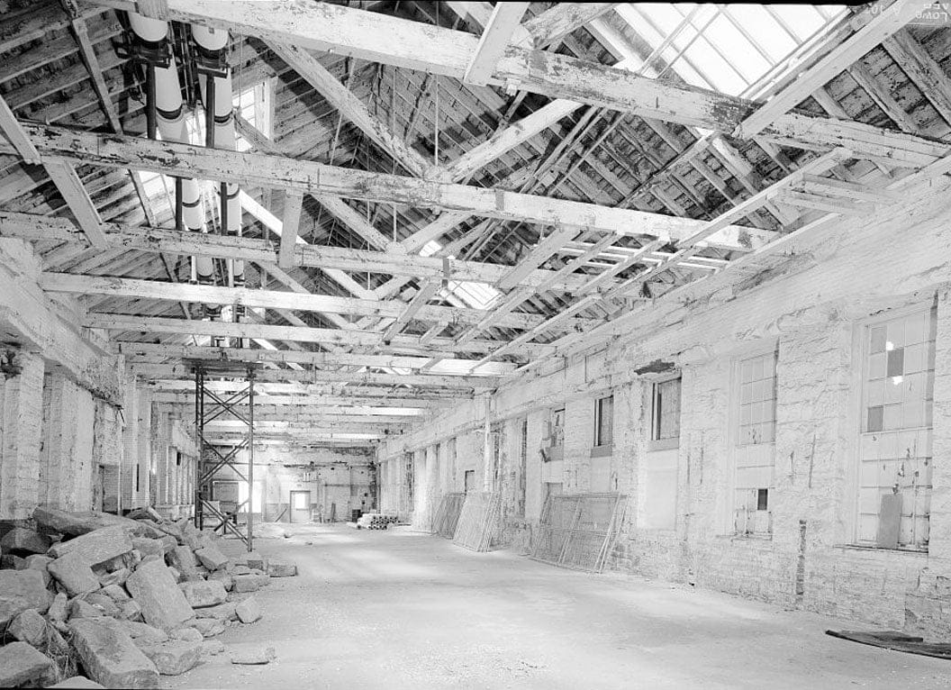 Historic Photo : Colt Fire Arms Company, Forge Shop, 36-150 Huyshope Avenue, 17-170 Van Dyke Avenue, 49 Vredendale Avenue, Hartford, Hartford County, CT 1 Photograph