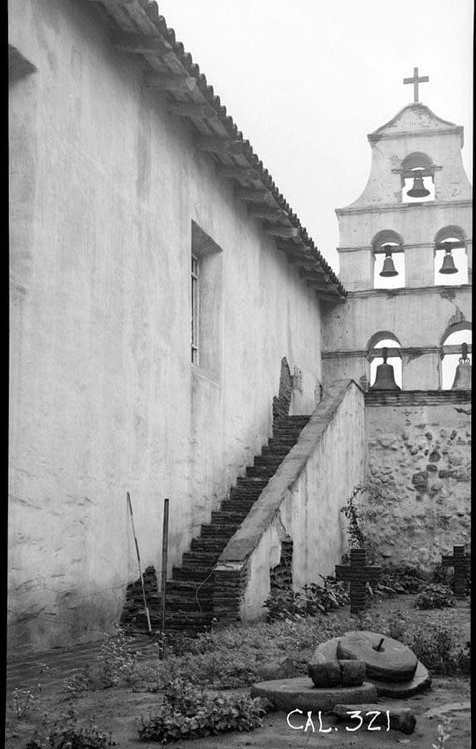 Historic Photo : Mission San Diego de Alcala, Misson Valley Road, San Diego, San Diego County, CA 5 Photograph