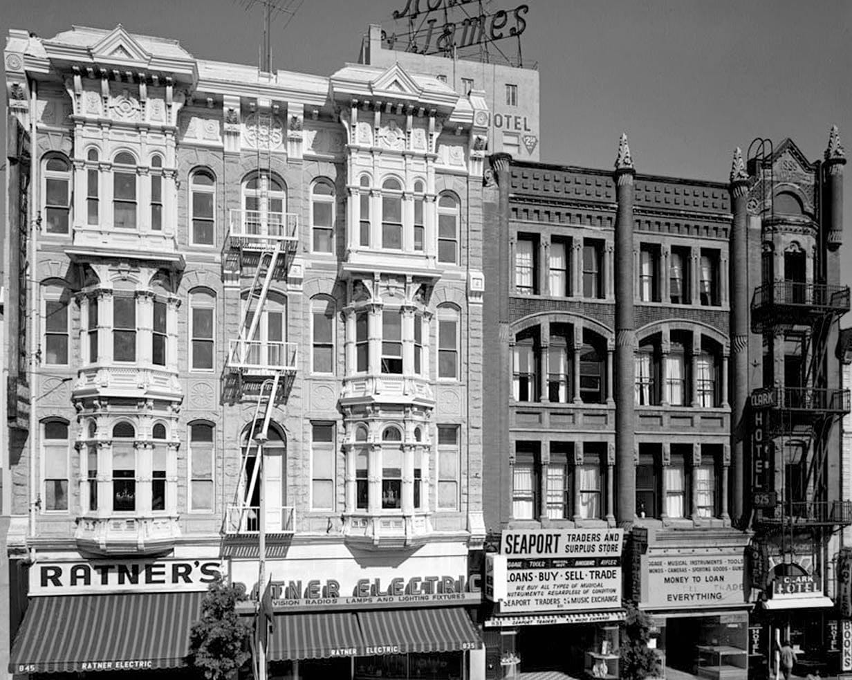 Historic Photo : Bank of Commerce Building, 835 Fifth Avenue, San Diego, San Diego County, CA 1 Photograph