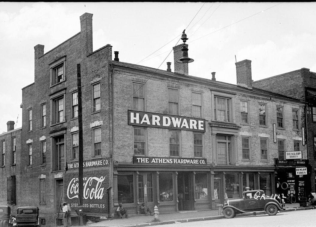 Historic Photo : Hotel, 480 Broad Street, Athens, Clarke County, GA 1 Photograph