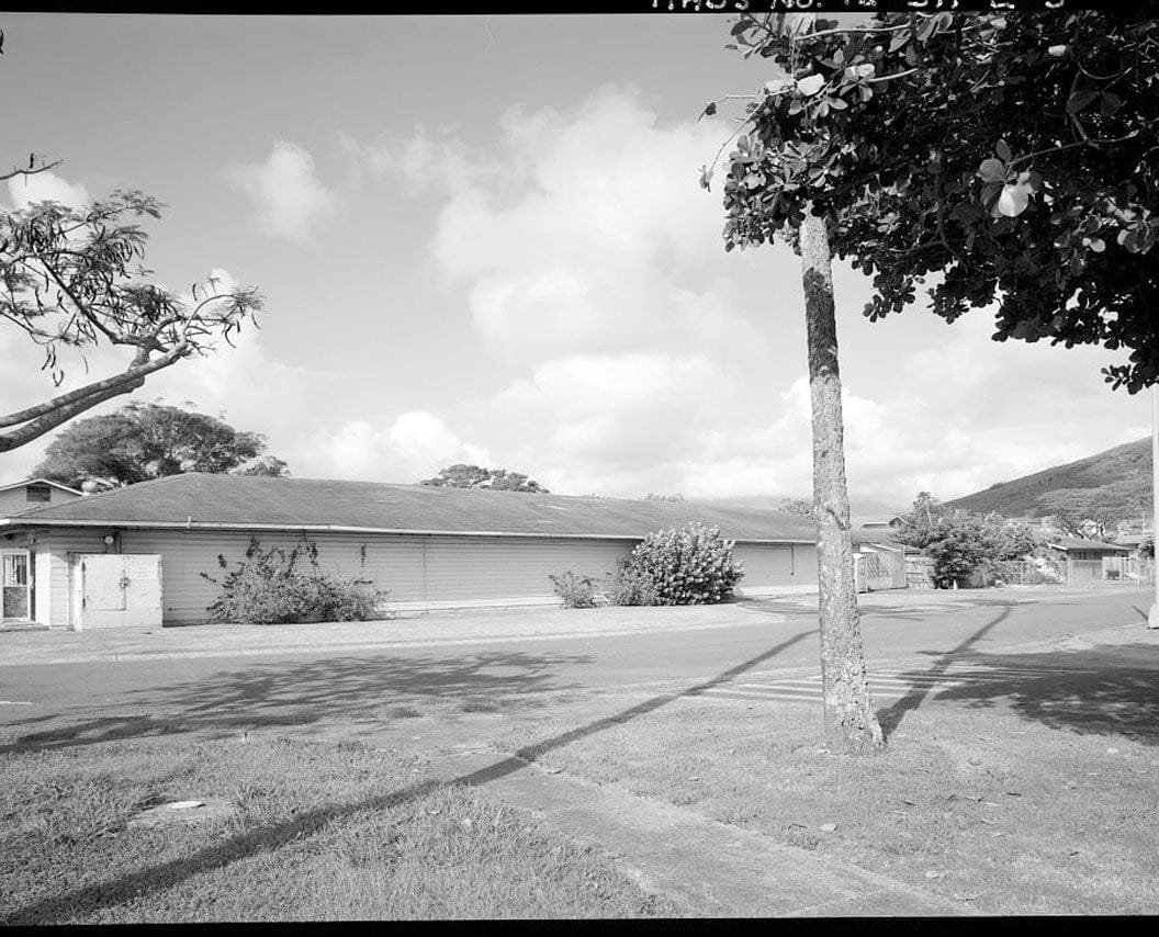 Historic Photo : U.S. Marine Corps Base Hawaii, Kaneohe Bay, Gunnery School, Bingham Way between Minteer Street & Lawrence Road, Kaneohe, Honolulu County, HI 3 Photograph