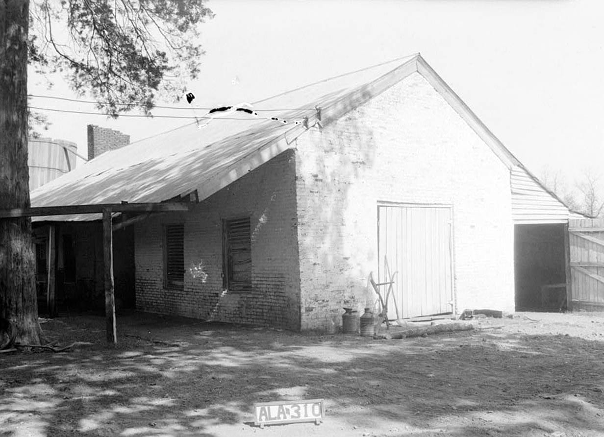 Historic Photo : Colonel Goodloe House, Tuscumbia, Colbert County, AL 5 Photograph