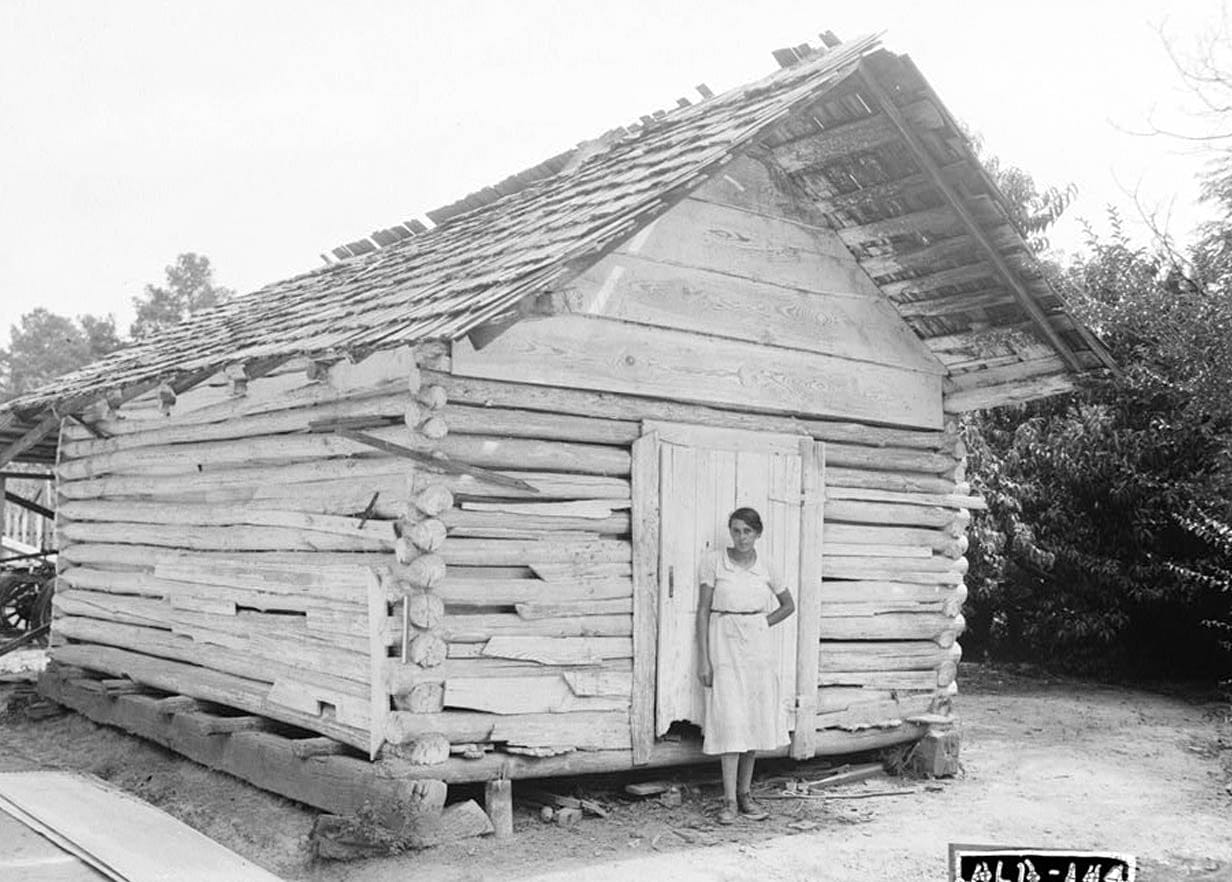 Historic Photo : Charles Brasfield Grant House, State Highway 28, Jefferson, Marengo County, AL 2 Photograph