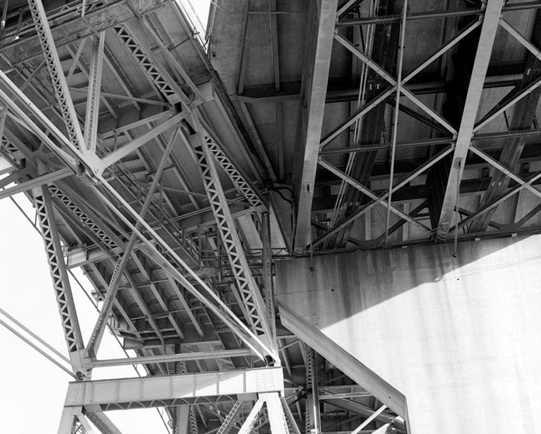 Historic Photo : Carquinez Bridge, Spanning Carquinez Strait at Interstate 80, Vallejo, Solano County, CA 14 Photograph