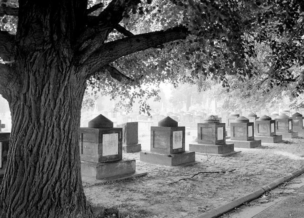 Historic Photo : Congressional Cemetery, Latrobe Cenotaphs, Eighteenth & E Streets, Southeast, Washington, District of Columbia, DC 2 Photograph
