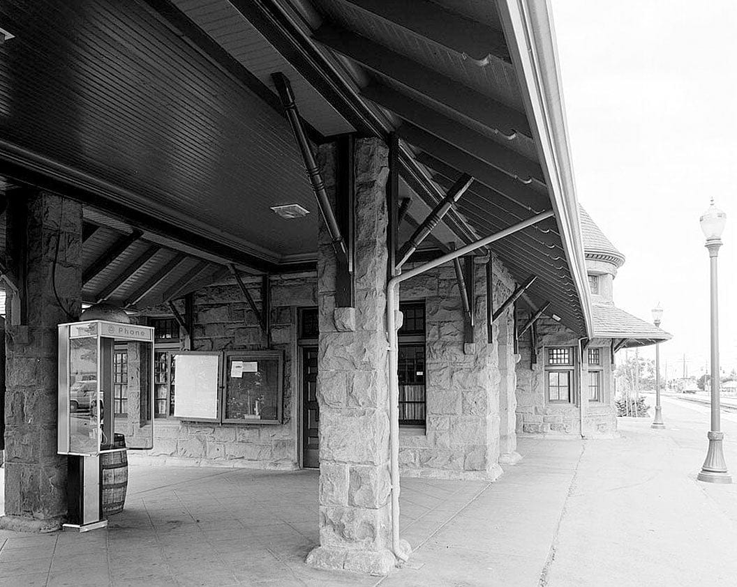 Historic Photo : Southern Pacific Depot, 559 El Camino Real, San Carlos, San Mateo County, CA 2 Photograph