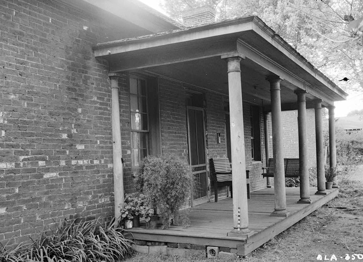 Historic Photo : Tom Aycock House, 205 West Jefferson Street, Tuscumbia, Colbert County, AL 1 Photograph