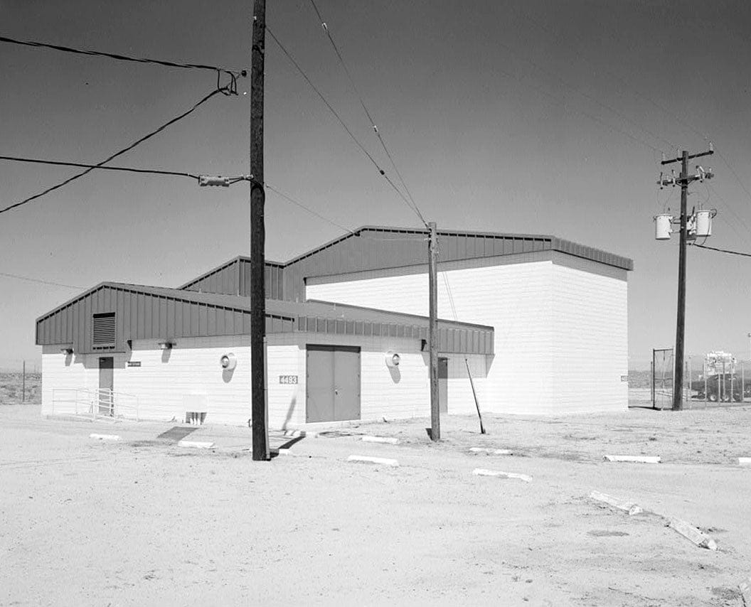 Historic Photo : Edwards Air Force Base, North Base, Gymnasium, Northeast of A Street, Boron, Kern County, CA 1 Photograph
