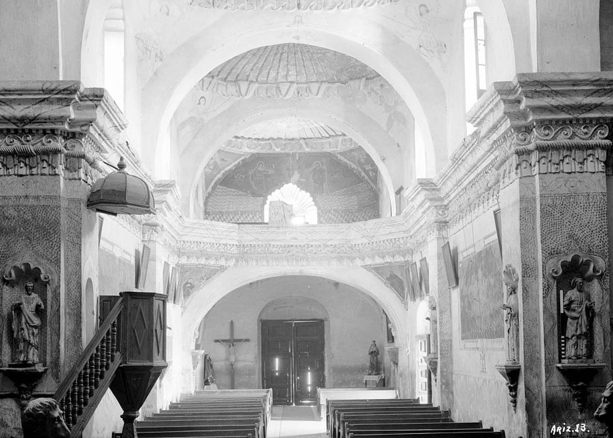 Historic Photo : San Xavier del Bac Mission, Mission Road, Tucson, Pima County, AZ 14 Photograph
