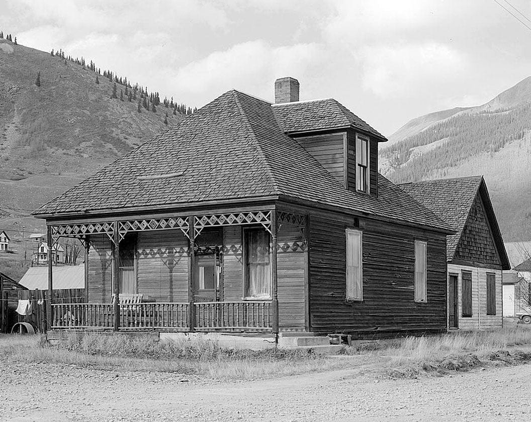 Historic Photo : Silverton Historic District, 815 Green Street (House), Silverton, San Juan County, CO 1 Photograph