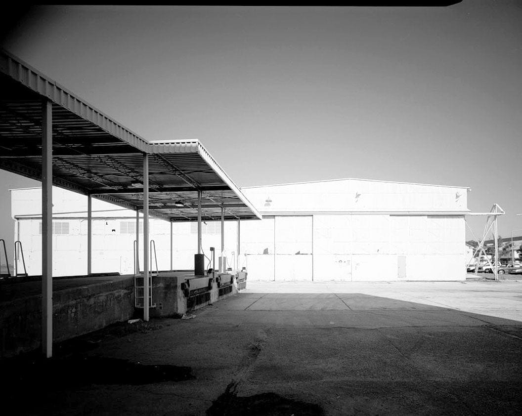 Historic Photo : U.S. Naval Air Station, Seaplane Hangar, Pensacola, Escambia County, FL 9 Photograph
