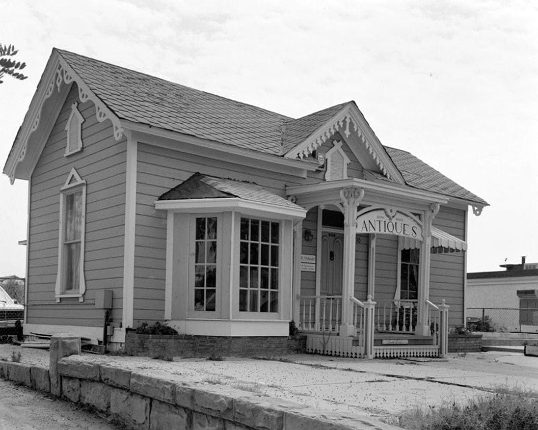 Historic Photo : 710 Anacapa Street (House), Santa Barbara, Santa Barbara County, CA 1 Photograph