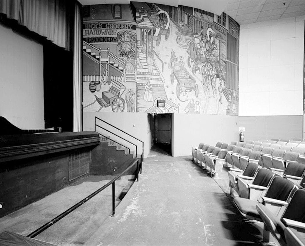 Historic Photo : Fitzsimons General Hospital, Theater, Northwest Corner of East McAfee Avenue & South Page Street, Aurora, Adams County, CO 5 Photograph