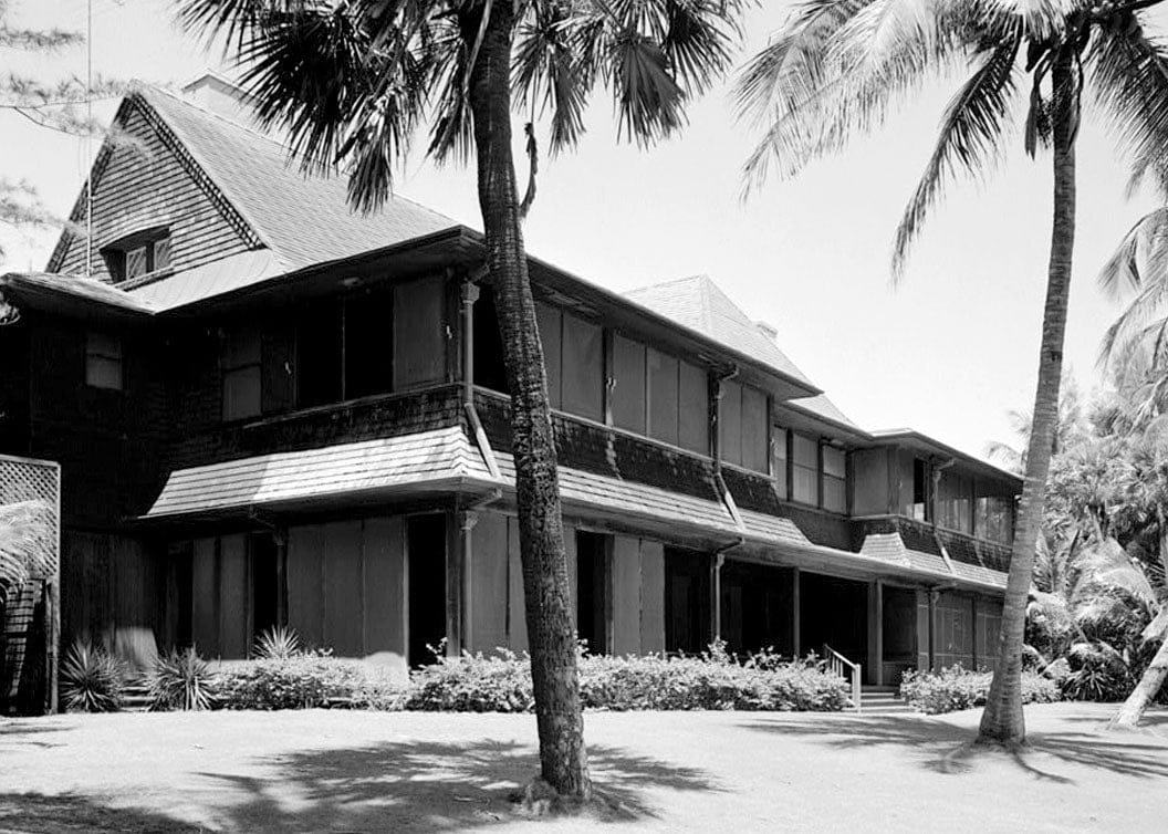 Historic Photo : Bingham-Blossom House, 1250 South Ocean Boulevard, Palm Beach, Palm Beach County, FL 1 Photograph