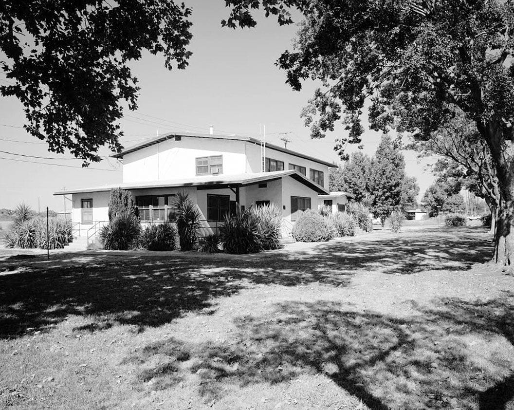 Historic Photo : Naval Supply Annex Stockton, Police Station, North of Main Gate on Fyffe Avenue, Stockton, San Joaquin County, CA 1 Photograph