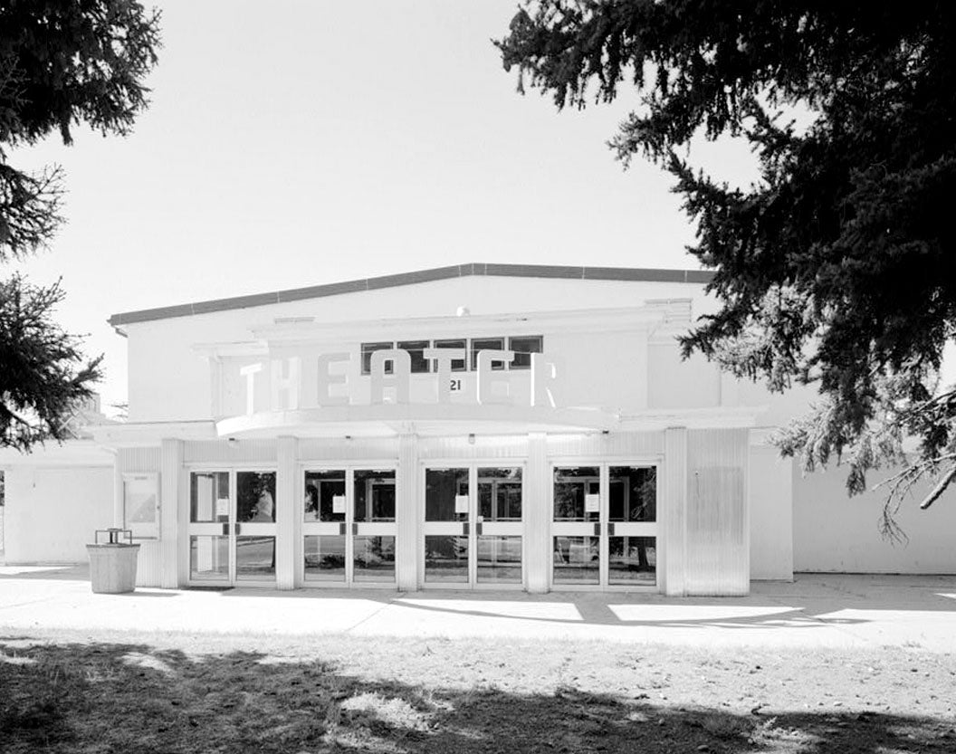 Historic Photo : Fitzsimons General Hospital, Theater, Northwest Corner of East McAfee Avenue & South Page Street, Aurora, Adams County, CO 1 Photograph