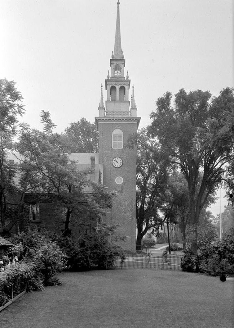 Historic Photo : First Church of Christ, Wethersfield, Hartford County, CT 1 Photograph