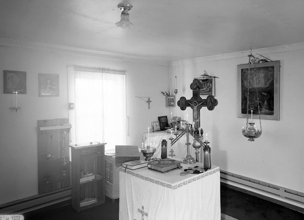 Historic Photo : Holy Transfiguration of Our Lord Russian Orthodox Church, Ninilchik, Kenai Peninsula Borough, AK 8 Photograph