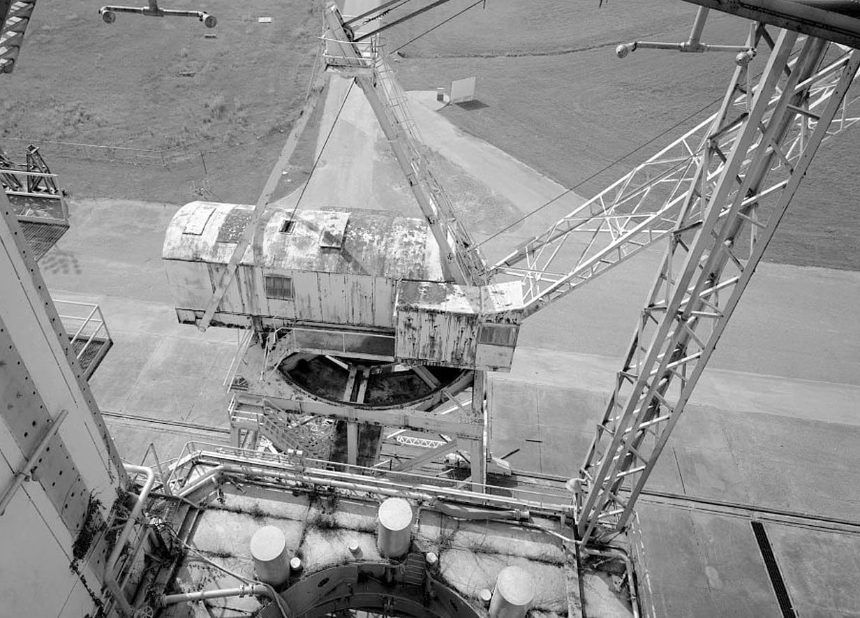 Historic Photo : Marshall Space Flight Center, Saturn Propulsion & Structural Test Facility, East Test Area, Huntsville, Madison County, AL 1 Photograph