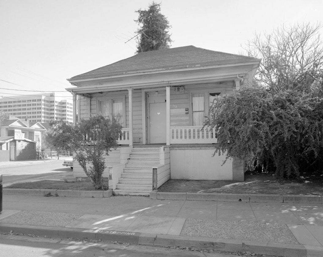 Historic Photo : Abraham Franklin House, 352 West St. John Street, San Jose, Santa Clara County, CA 2 Photograph