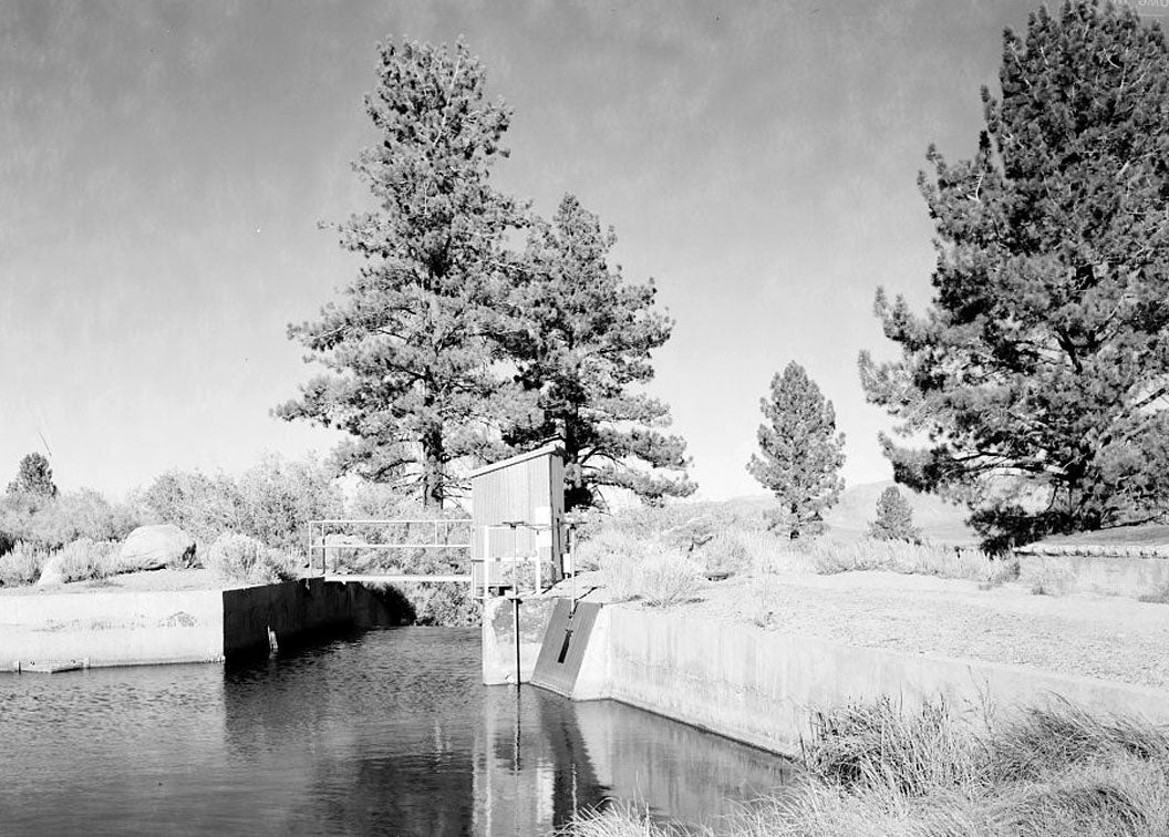 Historic Photo : Los Angeles Aqueduct, Parker Creek Intake, Los Angeles, Los Angeles County, CA 1 Photograph