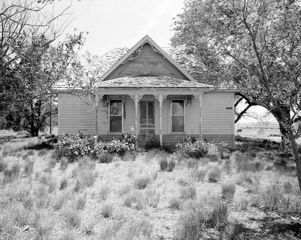 Historic Photo : John & Mary Felderman Farm, House, Northeast Corner of County Road 56 & County Road T, Clarkville, Yuma County, CO 1 Photograph