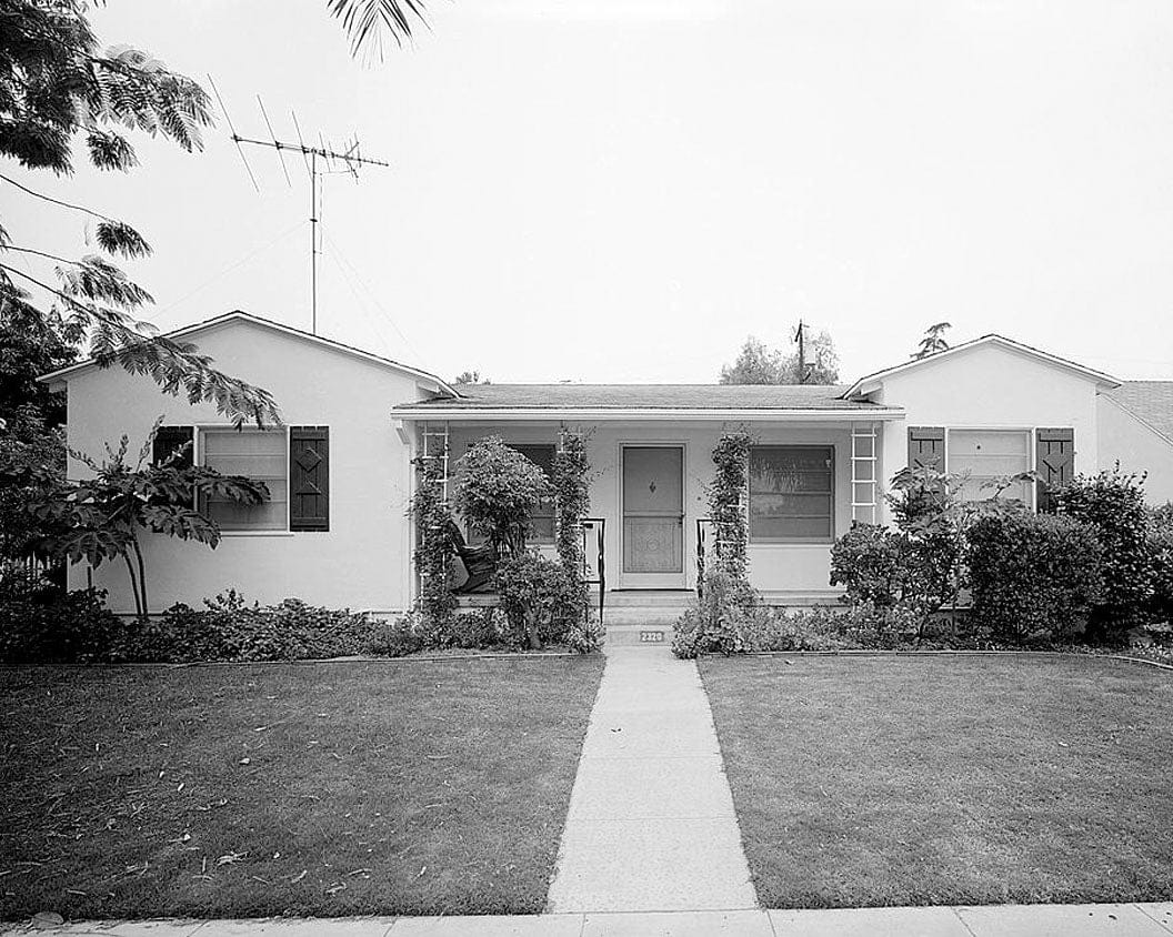 Historic Photo : North Broadway Park District, 2320 North Broadway Street (House), Santa Ana, Orange County, CA 1 Photograph