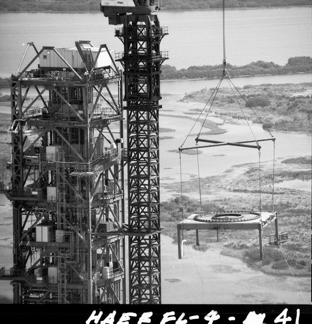 Historic Photo : Mobile Launcher One, Kennedy Space Center, Titusville, Brevard County, FL 13 Photograph