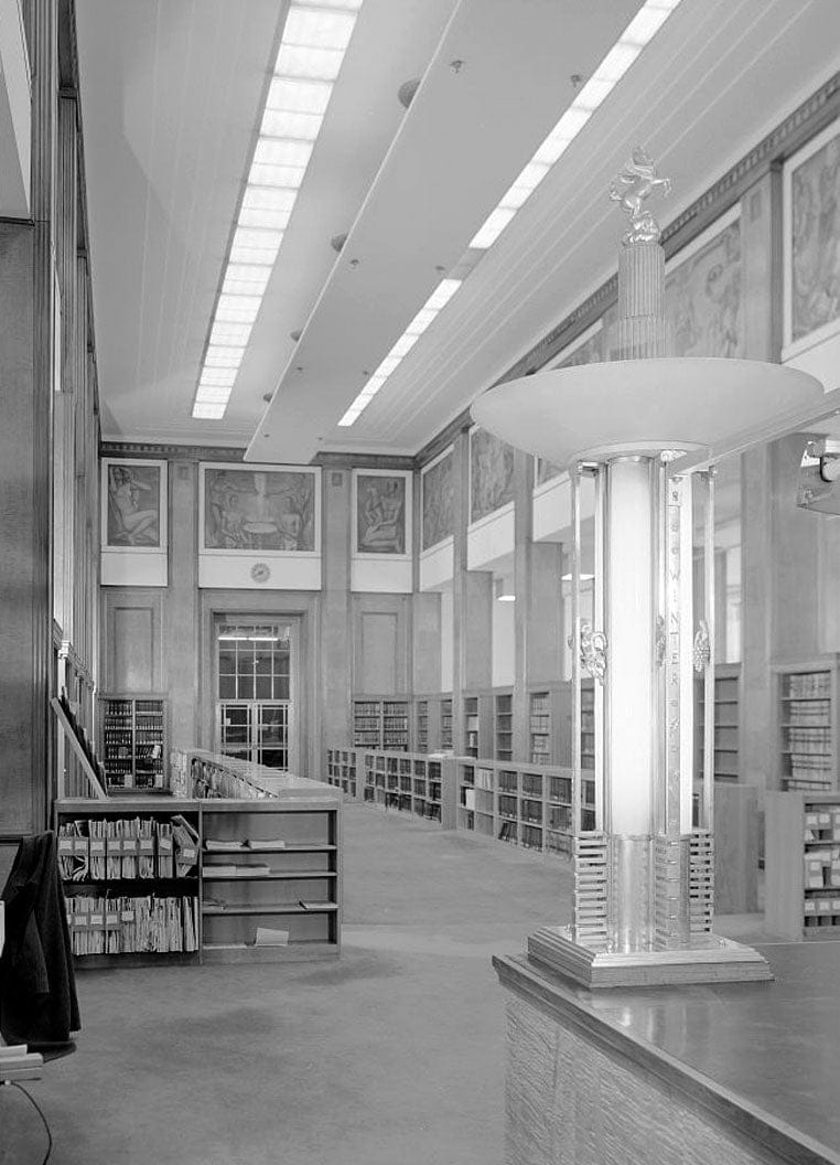 Historic Photo : United States Department of Justice, Constitution Avenue between Ninth & Tenth Streets, Northwest, Washington, District of Columbia, DC 6 Photograph