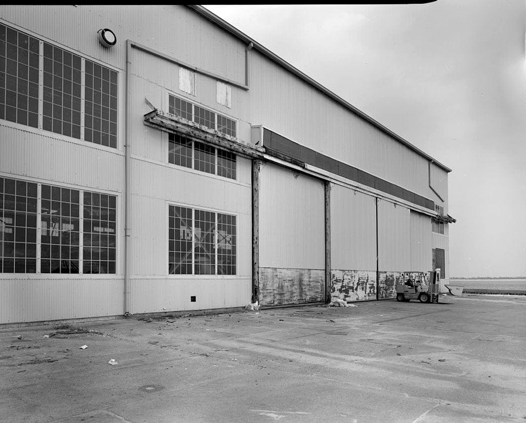 Historic Photo : U.S. Naval Air Station, Seaplane Hangar, 521 South Avenue, Pensacola, Escambia County, FL 4 Photograph