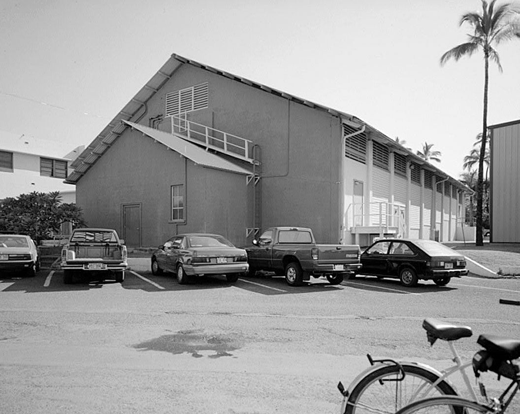 Historic Photo : U.S. Naval Base, Pearl Harbor, Theater, Moore Street at Nimitz Street, Pearl City, Honolulu County, HI 2 Photograph