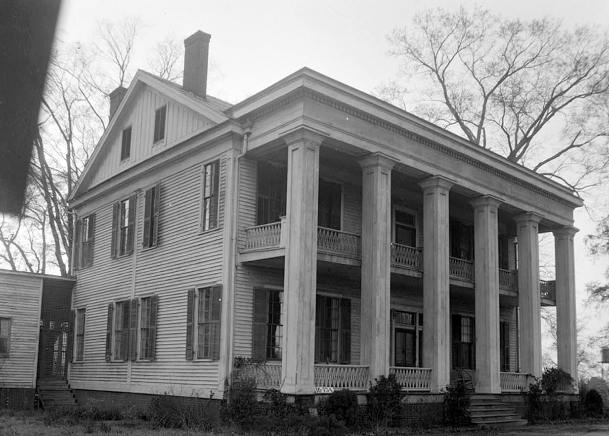 Historic Photo : Doctor Harper House, State Highway 219 & County Road 344, Selma, Dallas County, AL 2 Photograph