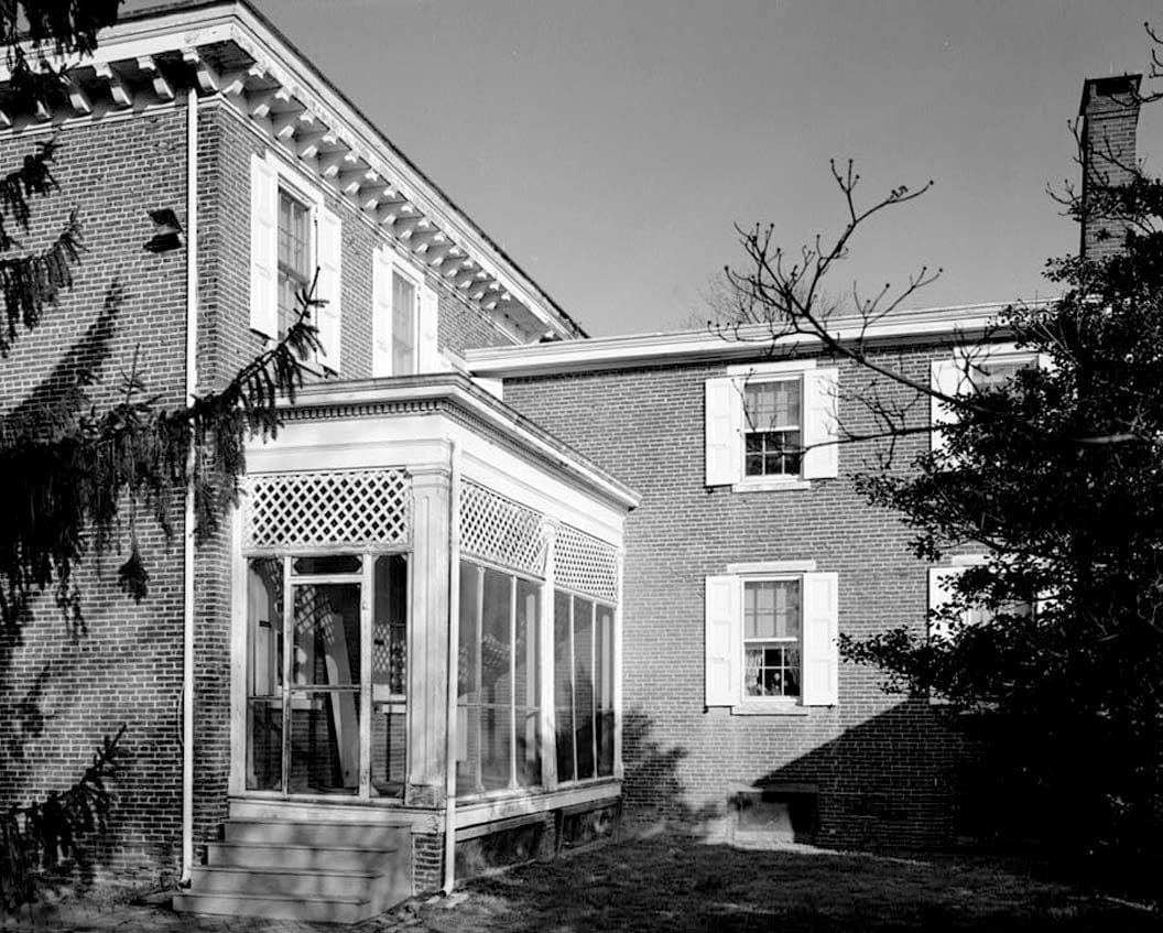 Historic Photo : Monterey, Main House, State Road 423, East of Route 13, McDonough, New Castle County, DE 7 Photograph