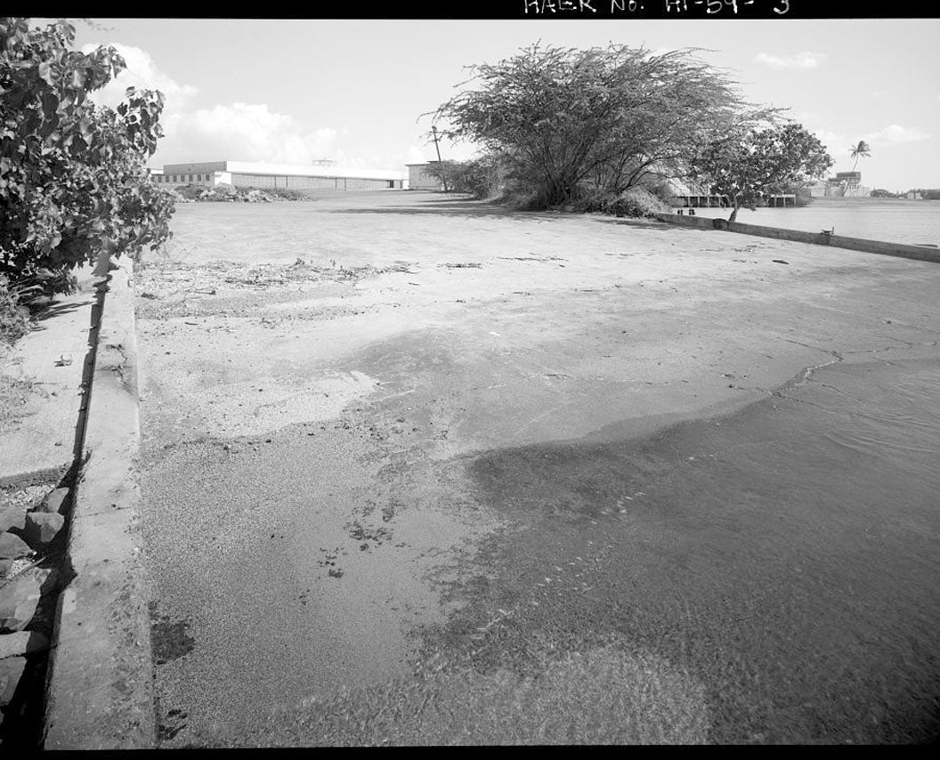 U.S. Naval Base, Pearl Harbor, Seaplane Ramps - World War II Type, Southwest and west shore of Ford Island, near Wasp Boulevard, Pearl City, Honolulu County, HI 2