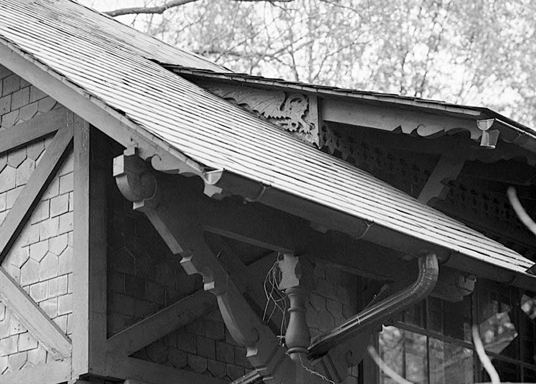 Historic Photo : Mark Twain House, Carriage House, 351 Farmington Avenue, Hartford, Hartford County, CT 4 Photograph