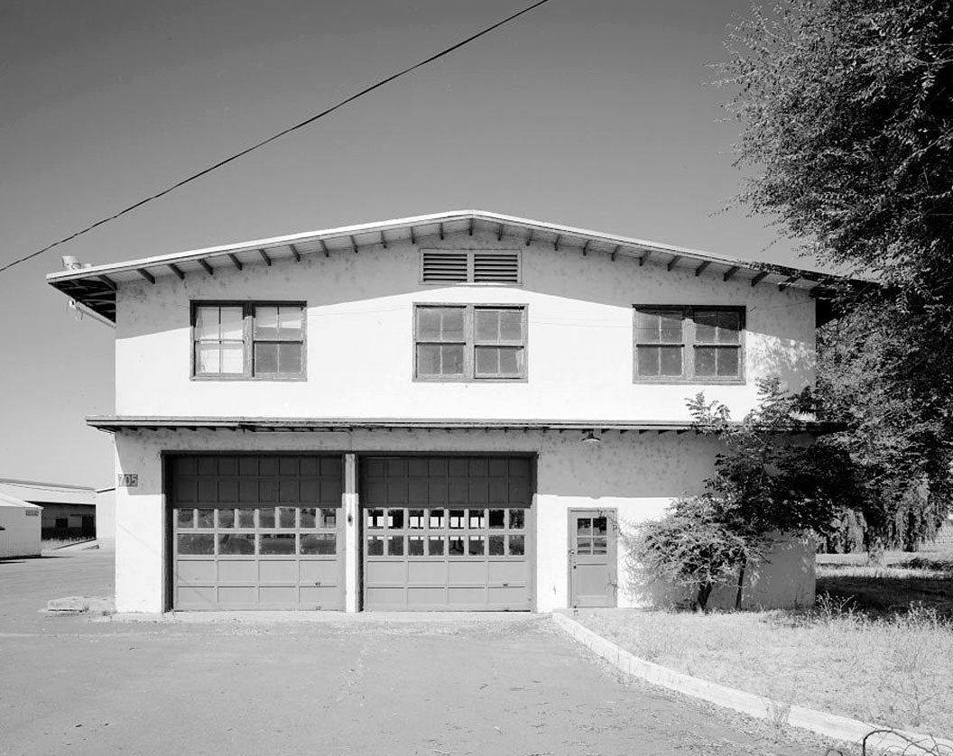 Historic Photo : Naval Supply Annex Stockton, Fire Station, Southwest corner of Cavanagh Avenue & Embarcadero, Stockton, San Joaquin County, CA 1 Photograph