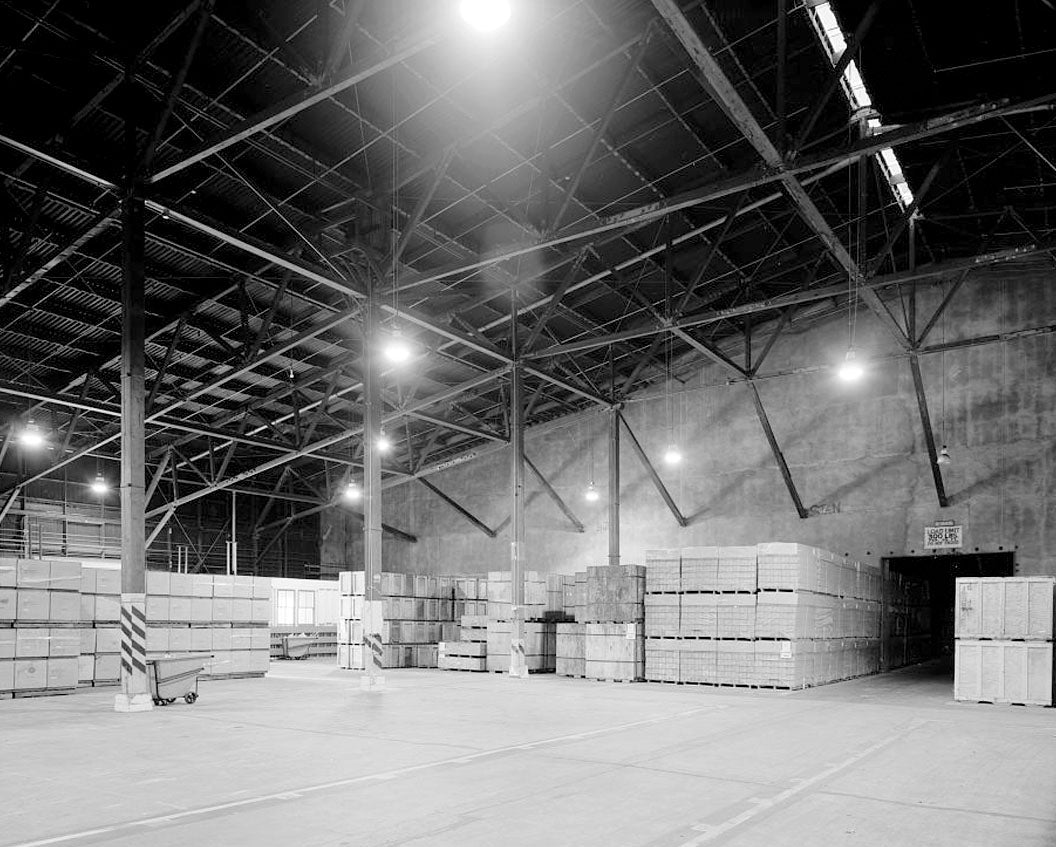 Naval Supply Annex Stockton, Wood-Frame Warehouse Type, Between McCloy & Pinter Avenues at north end of Humphreys Drive, Stockton, San Joaquin County, CA 2