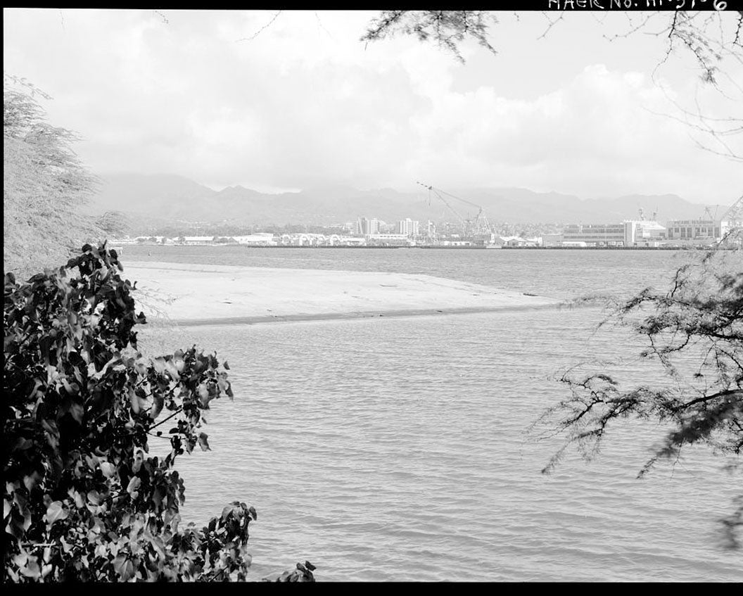 Historic Photo : U.S. Naval Base, Pearl Harbor, Seaplane Runways-1933 Type, South shore of Ford Island, near Lexington Boulevard, Pearl City, Honolulu County, HI 1 Photograph