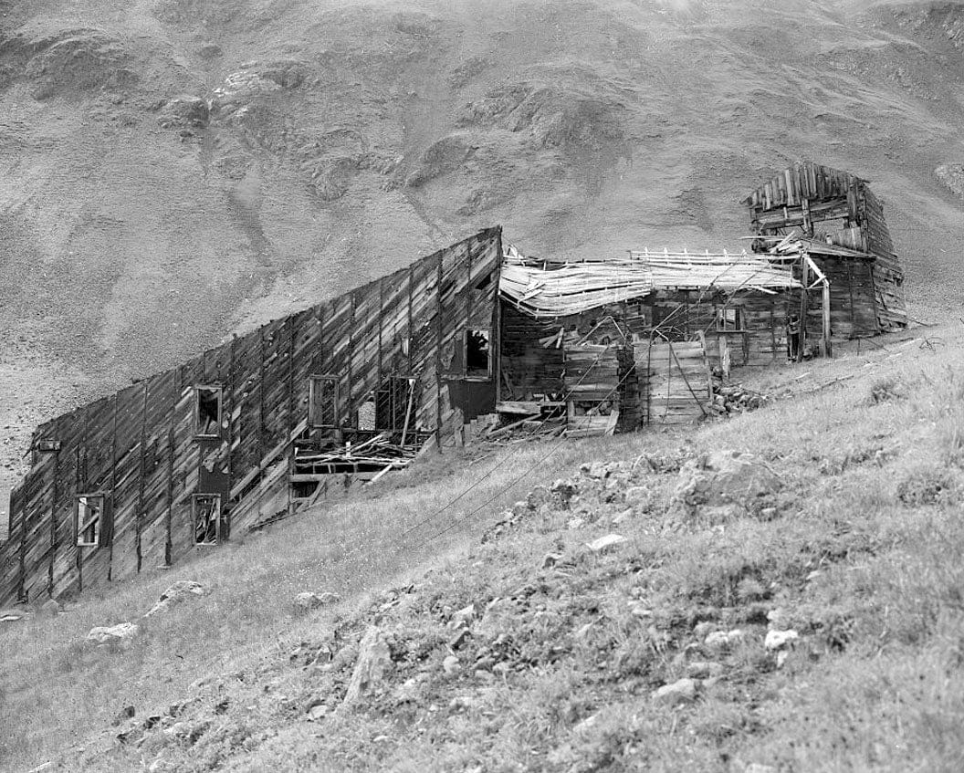 Historic Photo : Sound Democrat Mill, Placer Creek Valley, Silverton, San Juan County, CO 2 Photograph