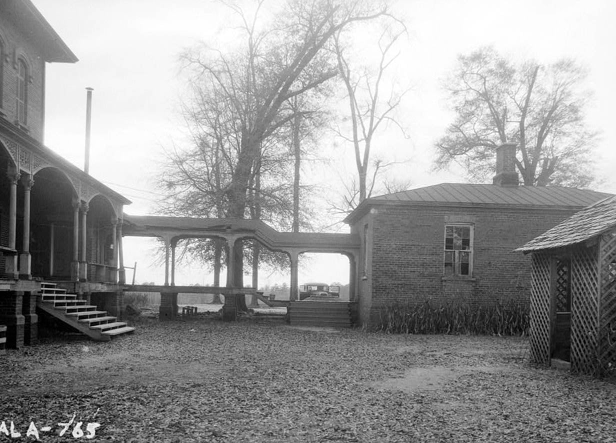 Historic Photo : Kenworthy Hall, State Highway 14 (Greensboro Road), Marion, Perry County, AL 16 Photograph