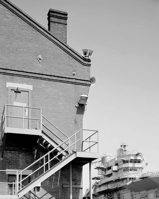 Mare Island Naval Shipyard, Equipment & Recruitment Storehouse, Waterfront Avenue, northwest corner of Waterfront Avenue & Fifth Street, Vallejo, Solano County, CA 8